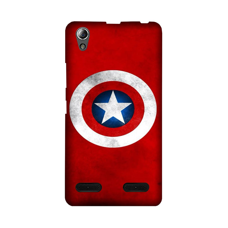 Captain America Case for Lenovo A6000 (Design No. 249)
