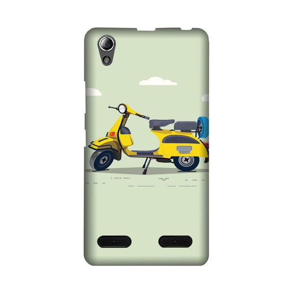 Vintage Scooter Case for Lenovo A6000 (Design No. 260)