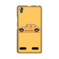 Vintage Car Case for Lenovo A6000 (Design No. 262)