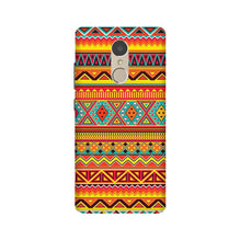 Zigzag line pattern Mobile Back Case for Lenovo K6 Note (Design - 4)