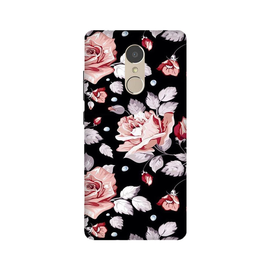 Pink rose Case for Lenovo K6 Note
