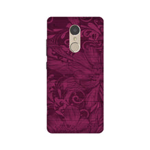 Purple Backround Mobile Back Case for Lenovo K6 Note (Design - 22)