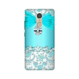 Shinny Blue Background Case for Lenovo K6 Note
