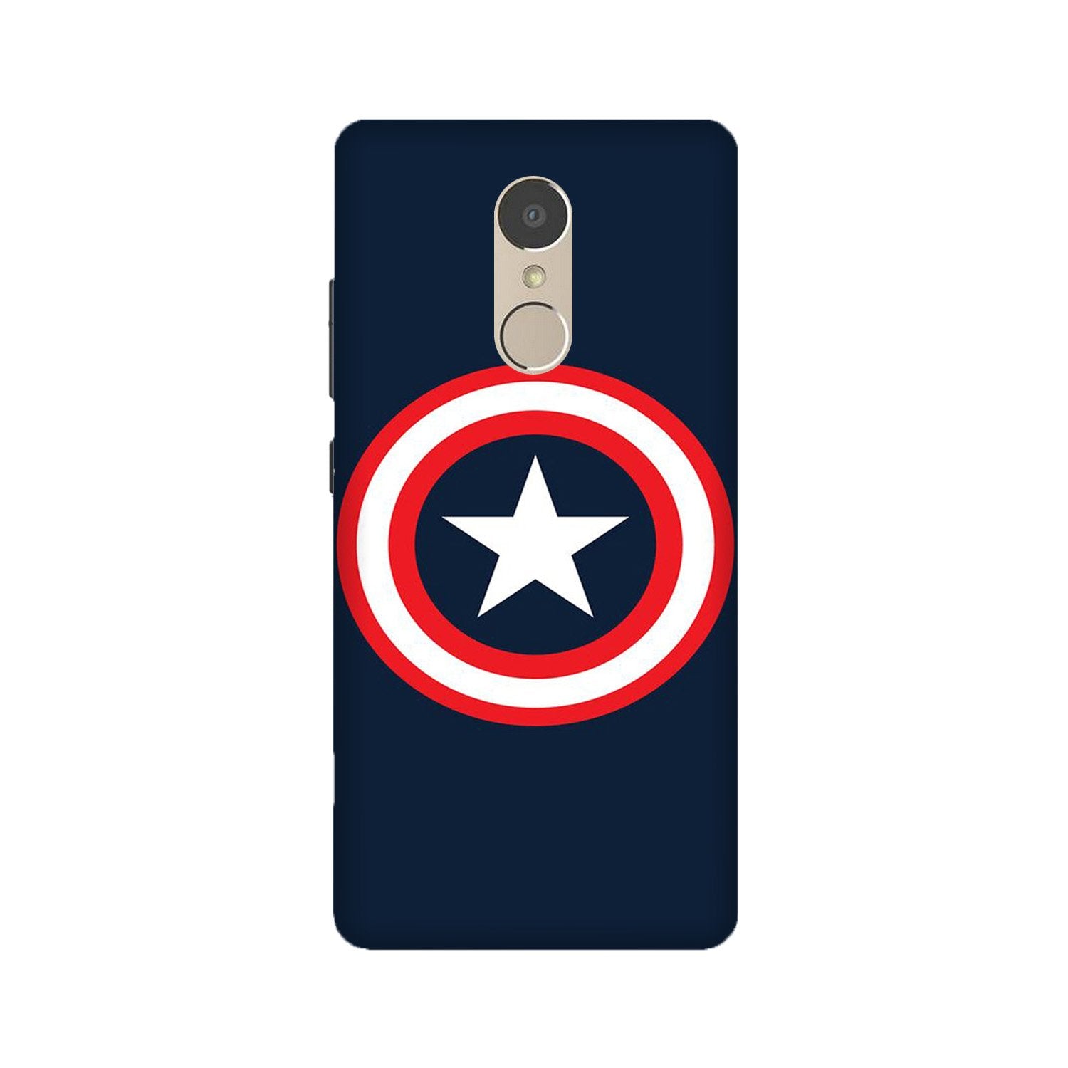 Captain America Case for Lenovo K6 Note