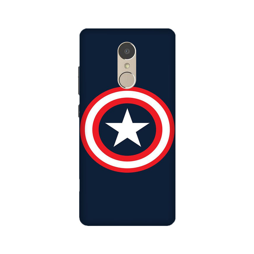 Captain America Case for Lenovo K6 Note
