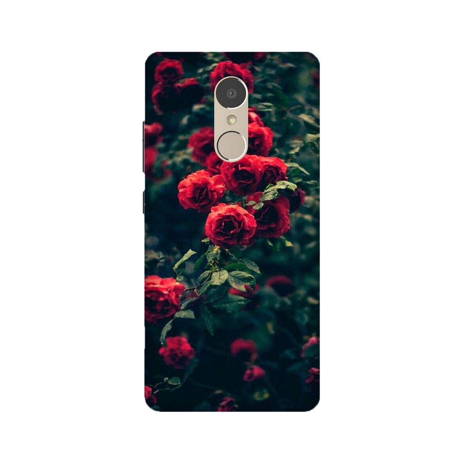 Red Rose Case for Lenovo K6 Note