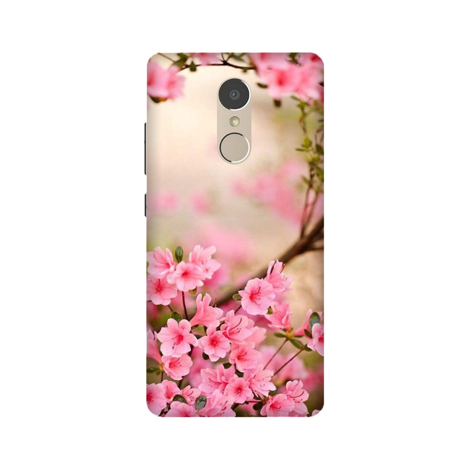 Pink flowers Case for Lenovo K6 Note