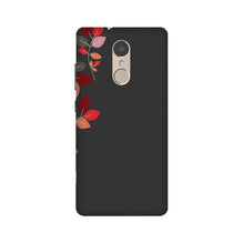 Grey Background Mobile Back Case for Lenovo K6 Note (Design - 71)