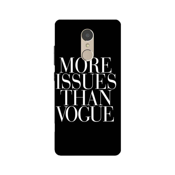 More Issues than Vague Case for Lenovo K6 Note