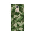 Army Camouflage Case for Lenovo K6 Note  (Design - 106)