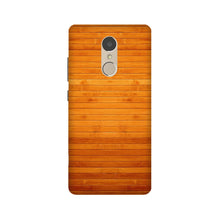 Wooden Look Mobile Back Case for Lenovo K6 Note  (Design - 111)