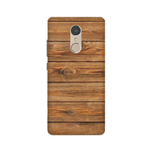 Wooden Look Mobile Back Case for Lenovo K6 Note  (Design - 113)