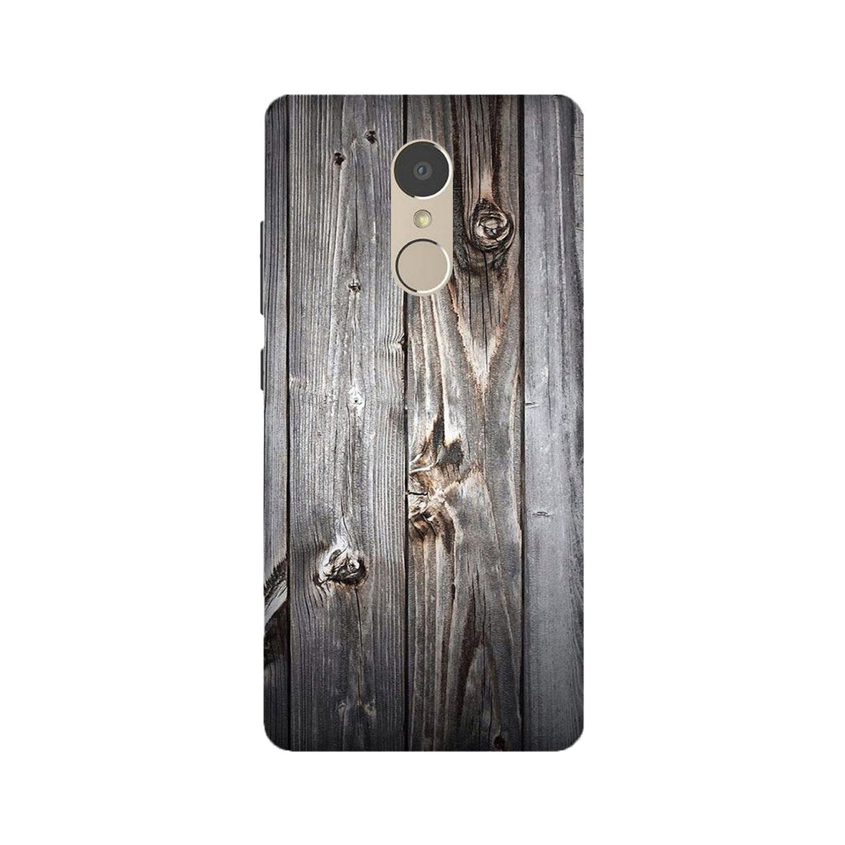 Wooden Look Case for Lenovo K6 Note  (Design - 114)