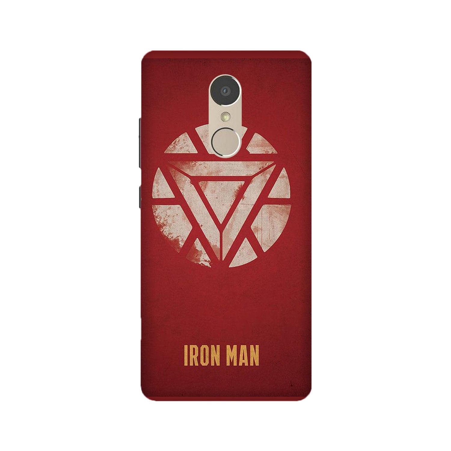Iron Man Superhero Case for Lenovo K6 Note(Design - 115)