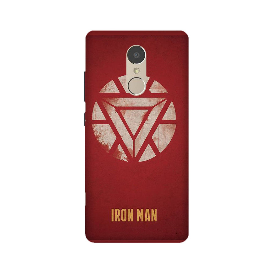 Iron Man Superhero Case for Lenovo K6 Note  (Design - 115)