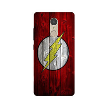 Flash Superhero Mobile Back Case for Lenovo K6 Note  (Design - 116)