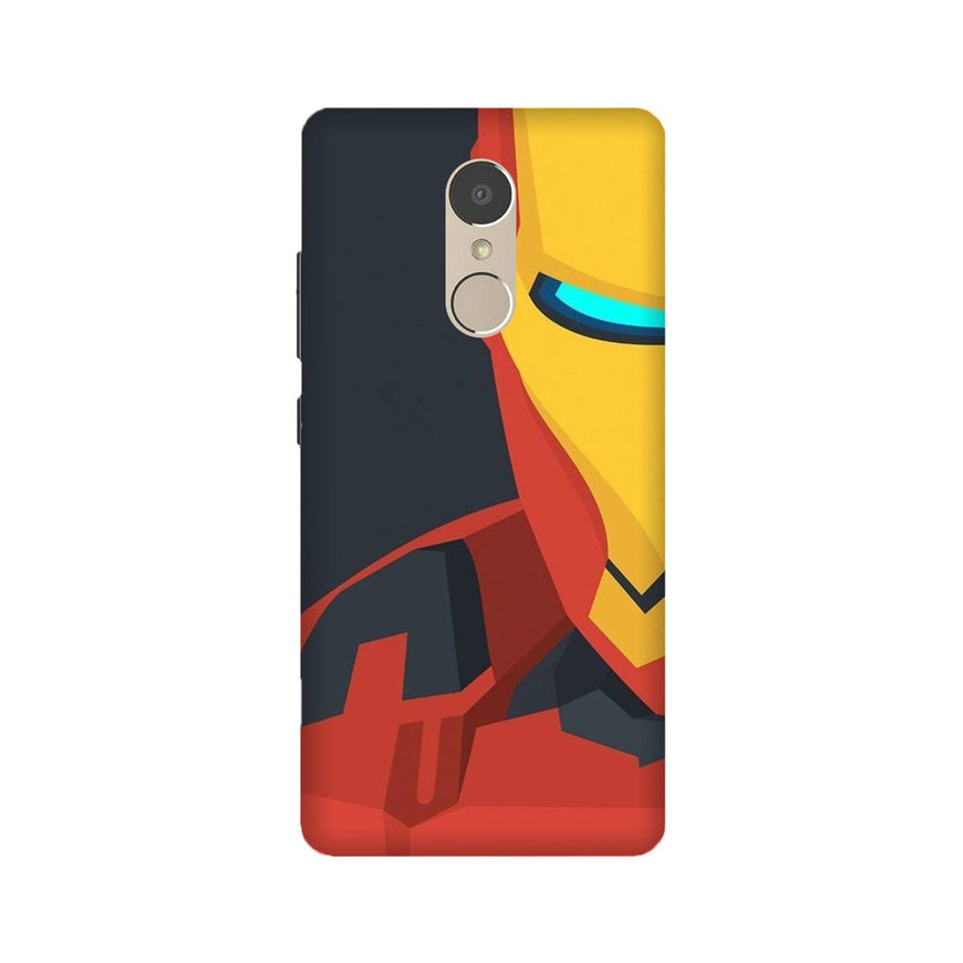 Iron Man Superhero Case for Lenovo K6 Note  (Design - 120)