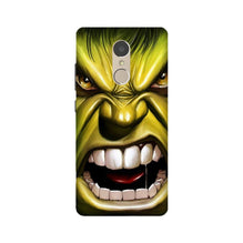 Hulk Superhero Mobile Back Case for Lenovo K6 Note  (Design - 121)