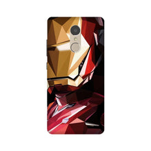 Iron Man Superhero Mobile Back Case for Lenovo K6 Note  (Design - 122)