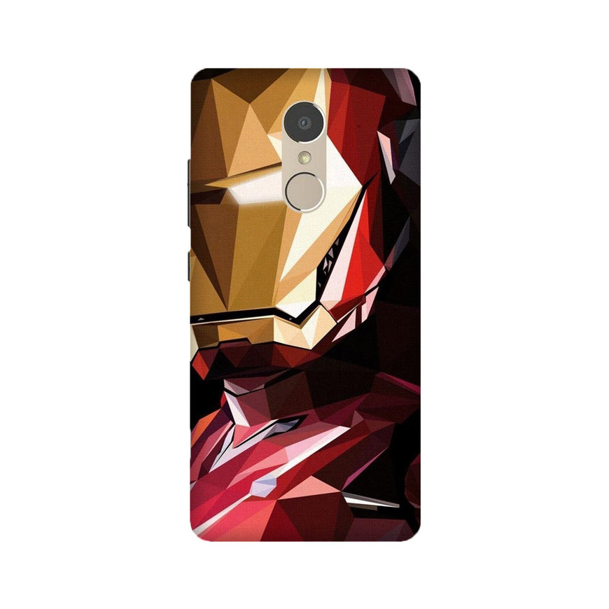 Iron Man Superhero Case for Lenovo K6 Note  (Design - 122)