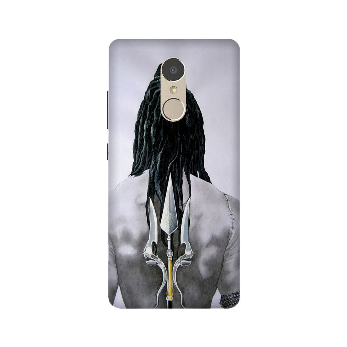 Lord Shiva Case for Lenovo K6 Note  (Design - 135)