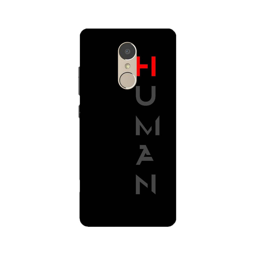 Human Case for Lenovo K6 Note  (Design - 141)
