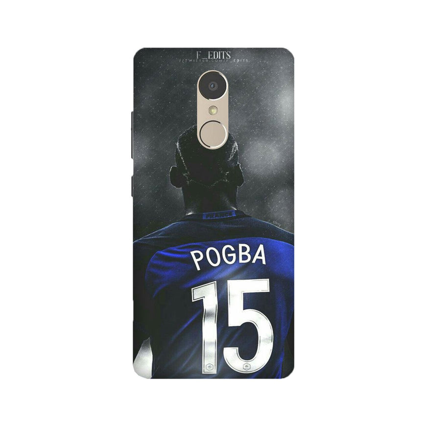 Pogba Case for Lenovo K6 Note  (Design - 159)