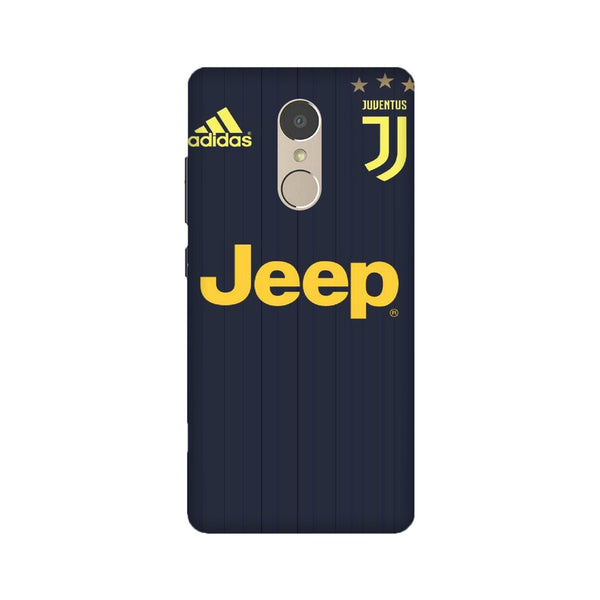 Jeep Juventus Case for Lenovo K6 Note  (Design - 161)