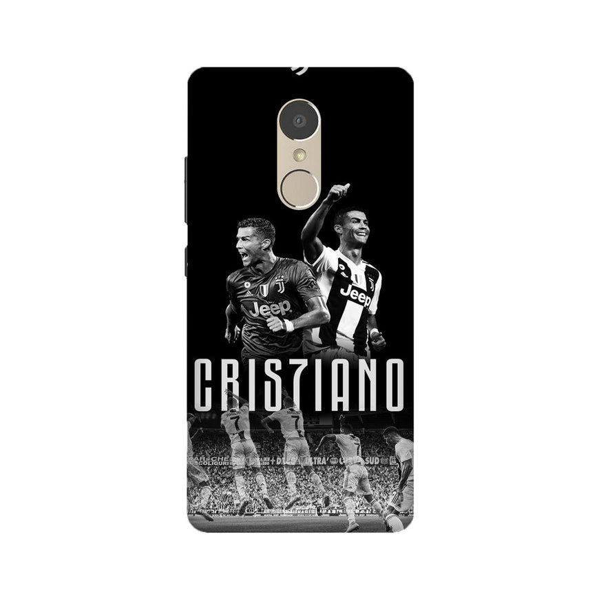 Cristiano Case for Lenovo K6 Note  (Design - 165)