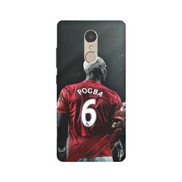 Pogba Case for Lenovo K6 Note(Design - 167)