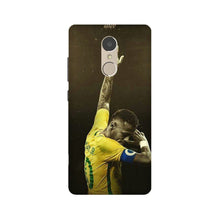 Neymar Jr Mobile Back Case for Lenovo K6 Note  (Design - 168)