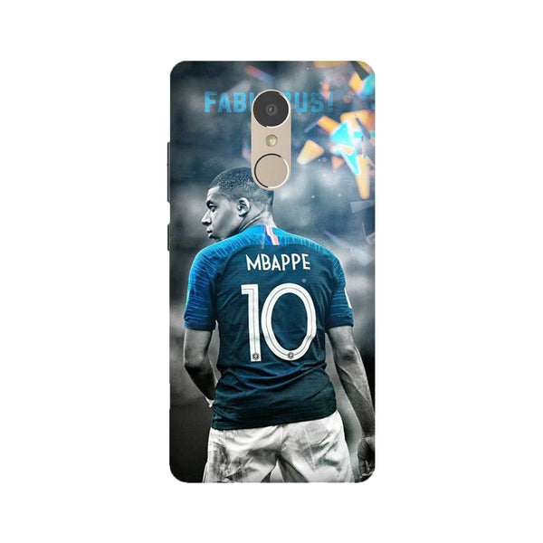 Mbappe Case for Lenovo K6 Note  (Design - 170)