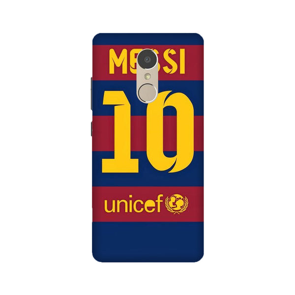 Messi Case for Lenovo K6 Note  (Design - 172)