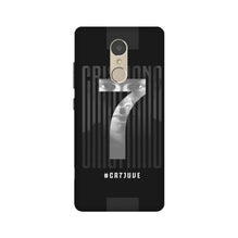 Cristiano Mobile Back Case for Lenovo K6 Note  (Design - 175)