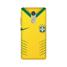 Brazil Mobile Back Case for Lenovo K6 Note  (Design - 176)