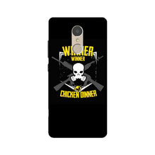 Winner Winner Chicken Dinner Mobile Back Case for Lenovo K6 Note  (Design - 178)