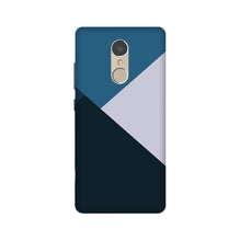 Blue Shades Mobile Back Case for Lenovo K6 Note (Design - 188)