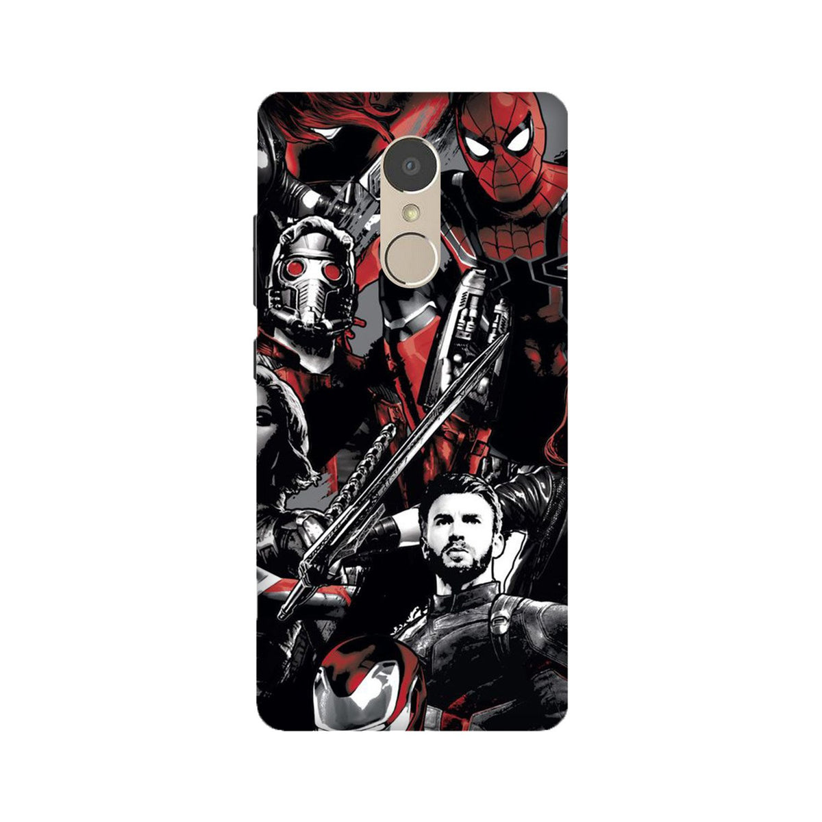 Avengers Case for Lenovo K6 Note (Design - 190)