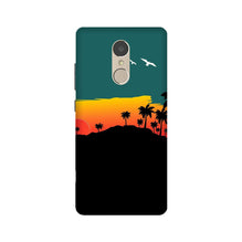 Sky Trees Mobile Back Case for Lenovo K6 Note (Design - 191)