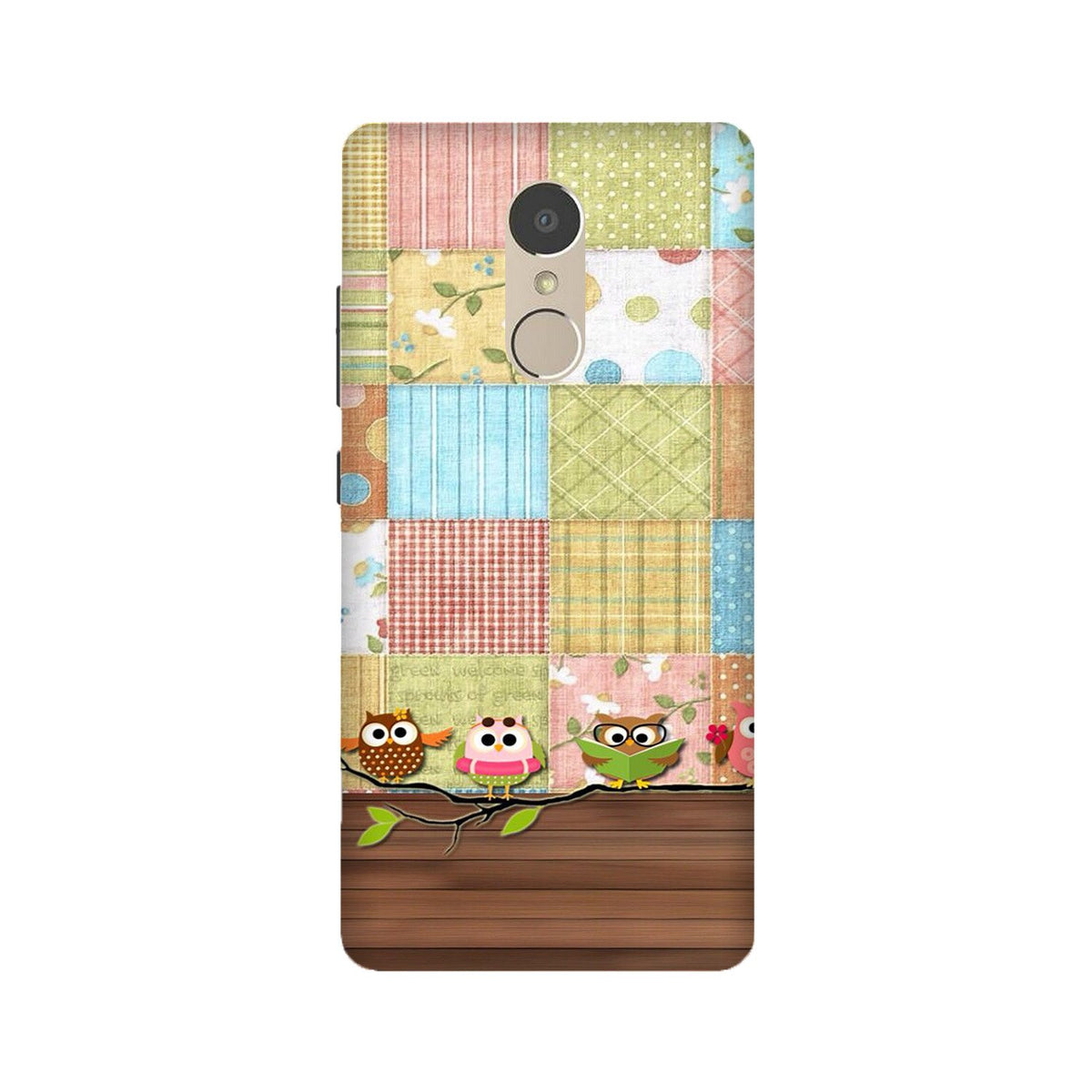 Owls Case for Lenovo K6 Note (Design - 202)