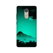 Moon Mountain Mobile Back Case for Lenovo K6 Note (Design - 204)
