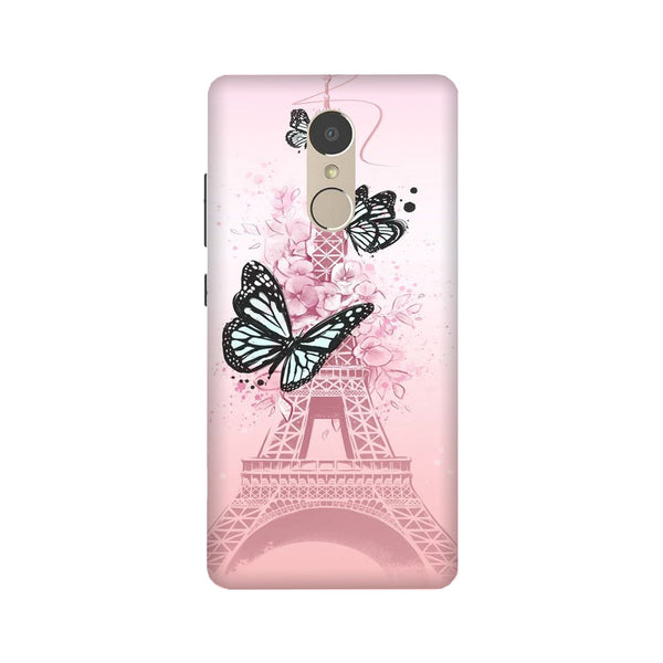 Eiffel Tower Case for Lenovo K6 Note (Design No. 211)