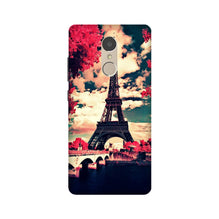 Eiffel Tower Mobile Back Case for Lenovo K6 Note (Design - 212)