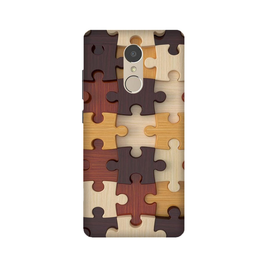 Puzzle Pattern Case for Lenovo K6 Note (Design No. 217)