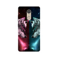 Wolf fight Case for Lenovo K6 Note (Design No. 221)