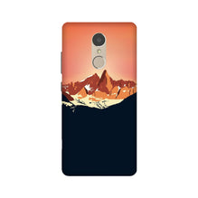Mountains Mobile Back Case for Lenovo K6 Note (Design - 227)