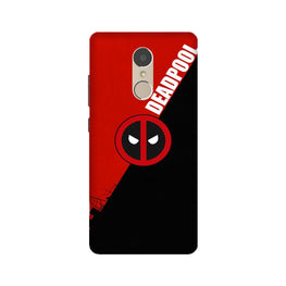 Deadpool Case for Lenovo K6 Note (Design No. 248)