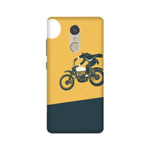 Bike Lovers Mobile Back Case for Lenovo K6 Note (Design - 256)