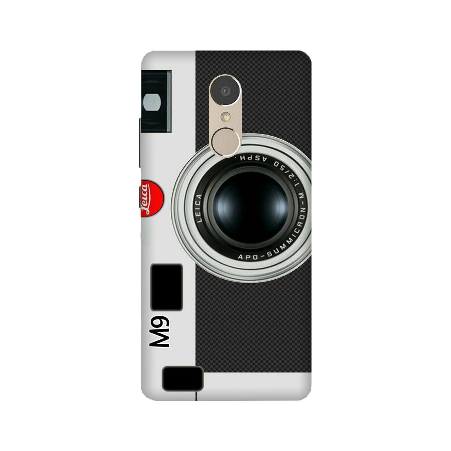 Camera Case for Lenovo K6 Note (Design No. 257)