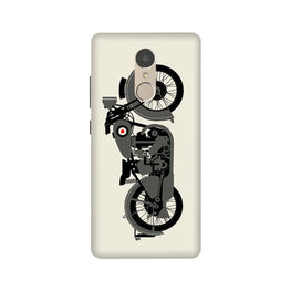 MotorCycle Case for Lenovo K6 Note (Design No. 259)
